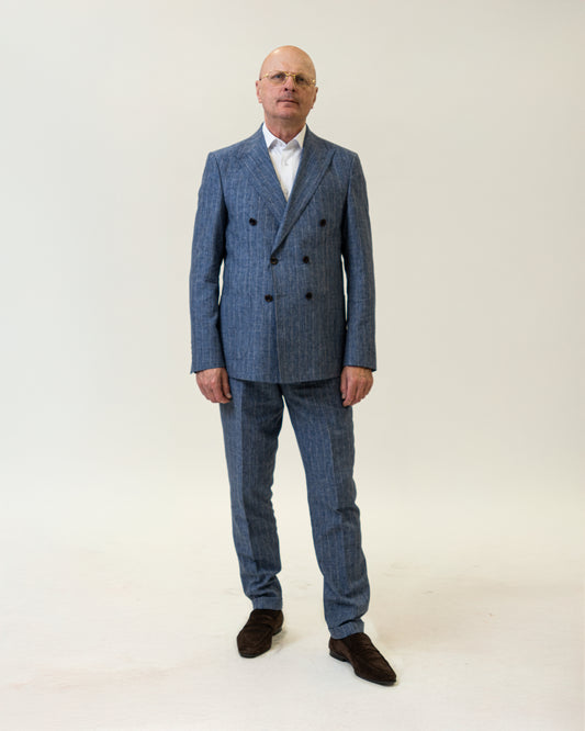 The Ventoligné Light Blue Linen