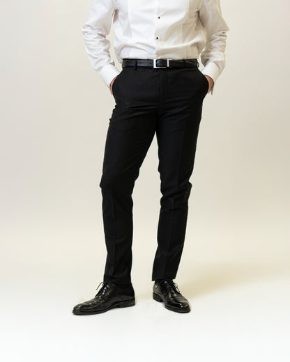 The Regent Black - Peak Lapel